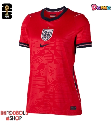 England Udebanetrøje Dame VM 2026 Kort ærmer